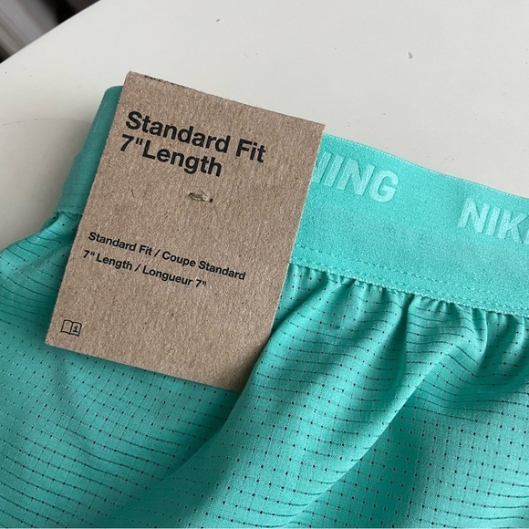 Nike Stride Men's Dri-FIT 7" 2-in-1 Running Shorts Green 4XL Tall New Lined - Picture 6 of 10